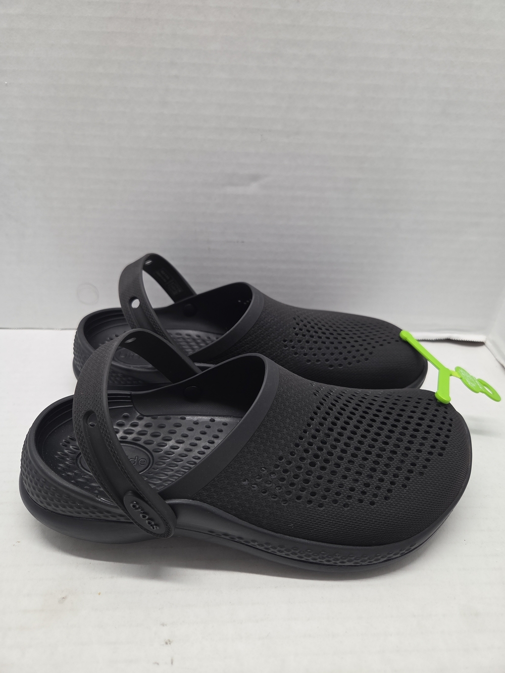 Crocs Classic Literide 360 Black Clogs Men 7 Women 9